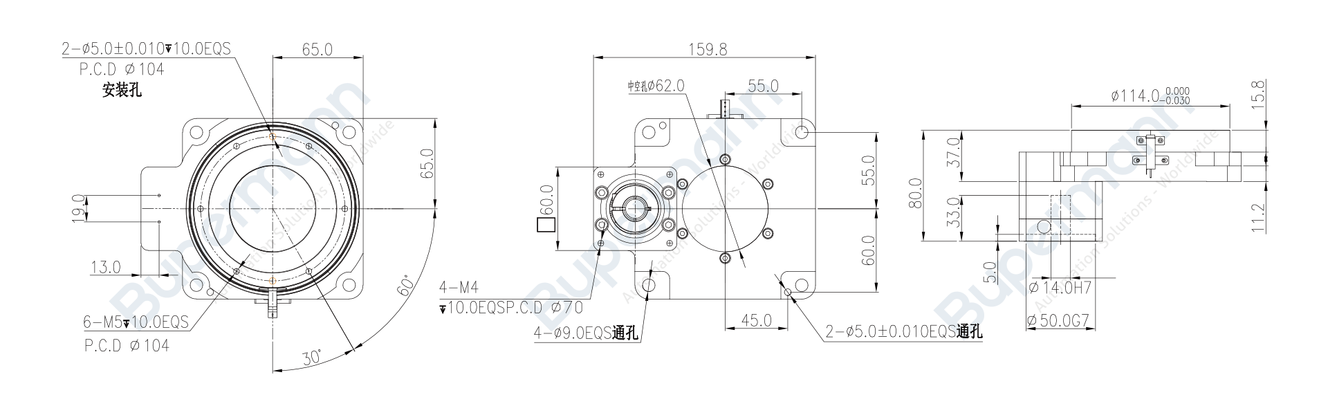 BPHP135中空旋轉(zhuǎn)平臺(tái)安裝圖紙.png BPHP135中空旋轉(zhuǎn)平臺(tái)安裝圖紙.png