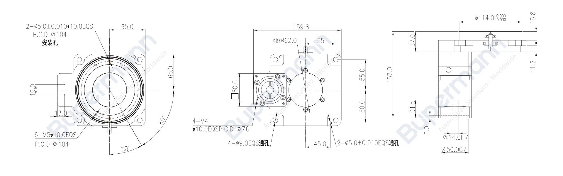 BPHPG135中空旋轉(zhuǎn)平臺(tái)安裝圖紙.png BPHPG135中空旋轉(zhuǎn)平臺(tái)安裝圖紙.png