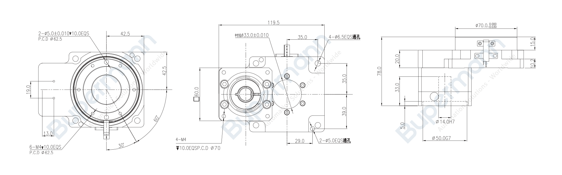 BPHP085中空旋轉平臺安裝圖紙.png BPHP085中空旋轉平臺安裝圖紙.png